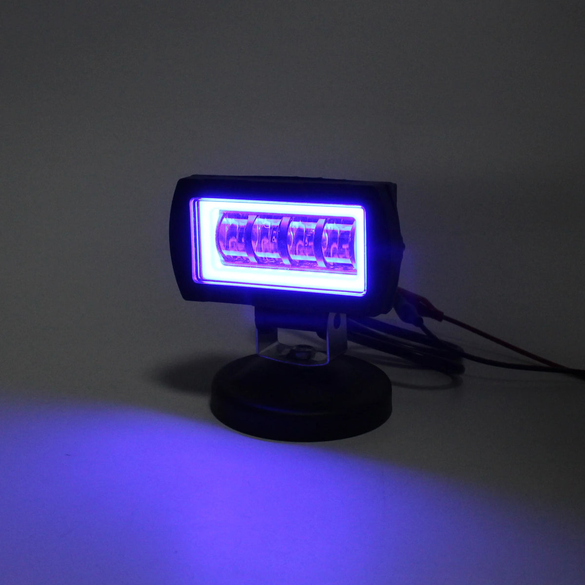3inch Dual Color LED Driving Light Waterproof 40W LED Flood Spot WorkL Light for Motorcycle Offroad ATV SUV