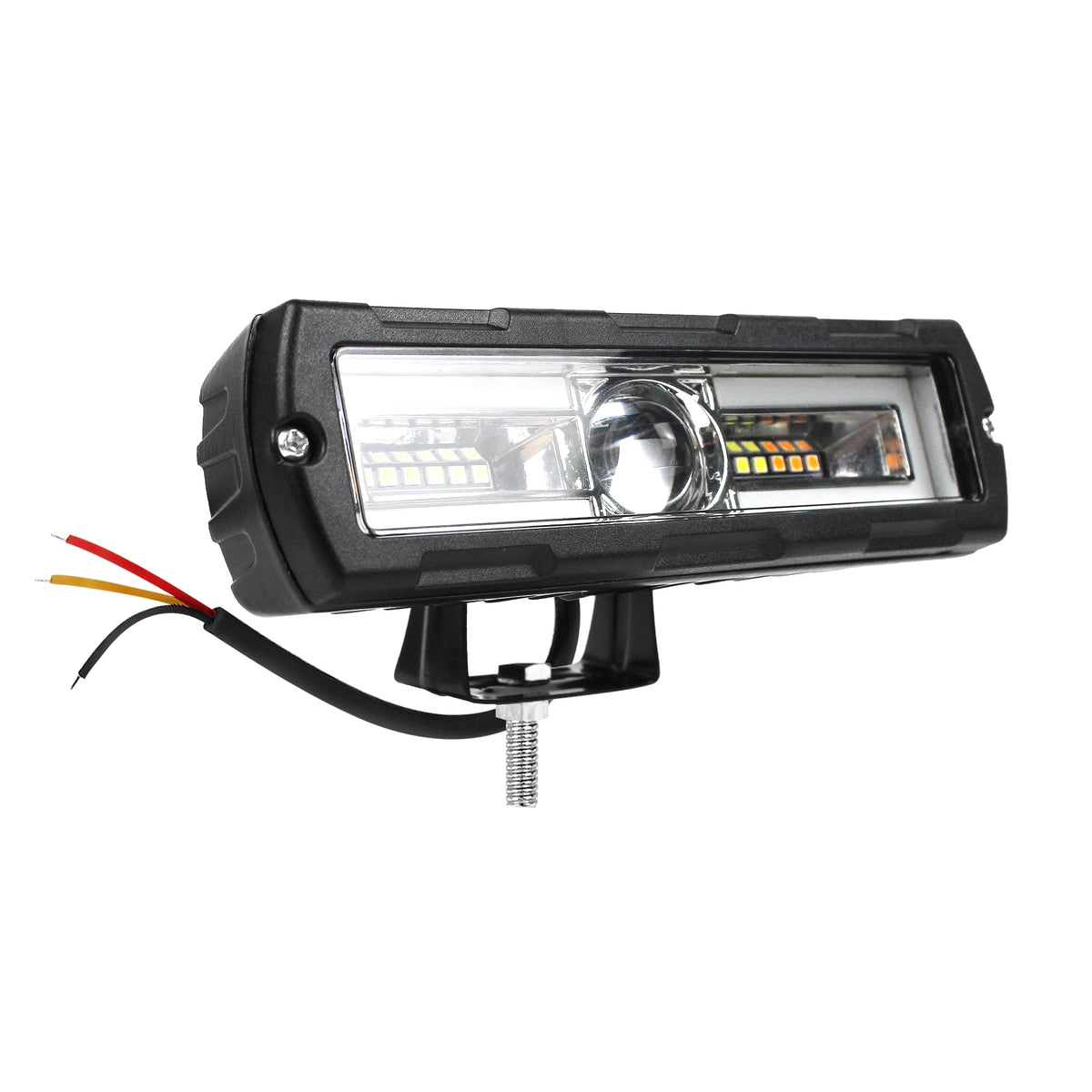LED Car Working Lights SUVs Modified Headlights Motorcycle Lights 30W Spotlights a Zigzag Auxiliary Light