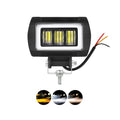 30W 3-Inch White Yellow LED Spot Light for Motorcycle High Low Beam Driving Headlight Work Fog ATV Offroad Jeep Lighting Systems