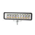 6 Inch Dual Color 54W LED Work Light Bar Flush Mount Driving Fog Lamp Spot Beam Spotlight Work Light 12V 24V for Car Off Road