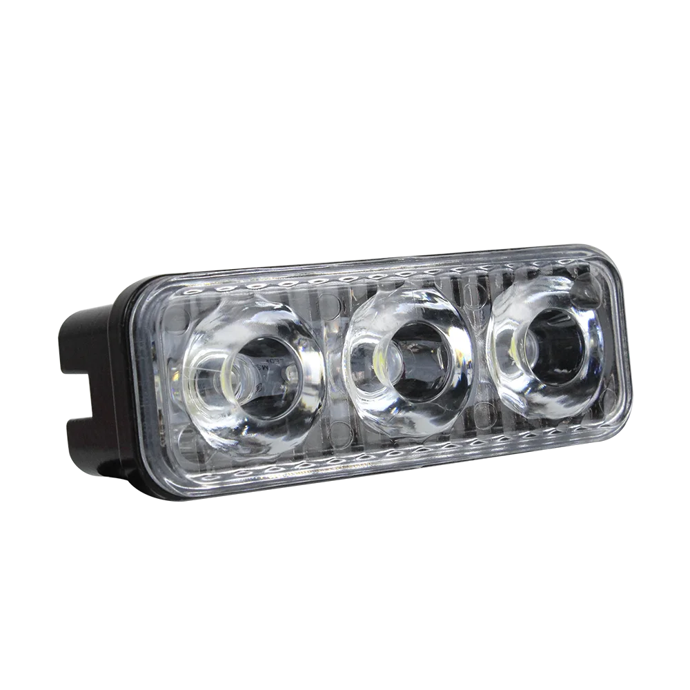 Seller Cheap Personalized 3LED Daytime Running Light White 12v 6w Universal Bright Work Lights Waterproof Lamps Beads for Cars