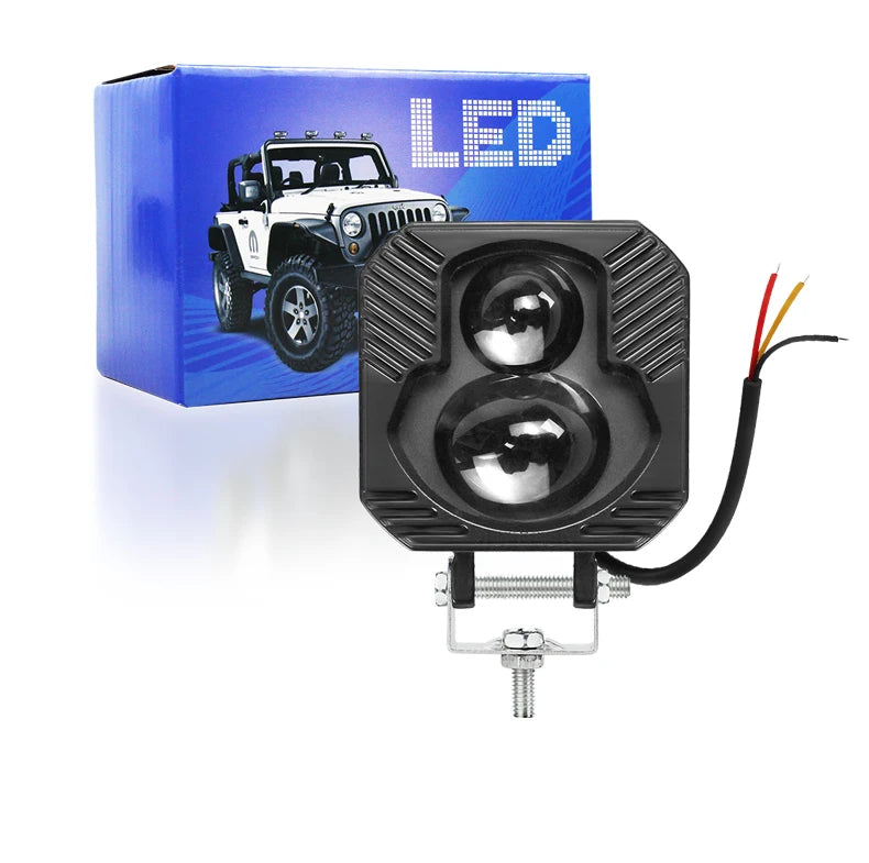 Factory Wholesale 25W 30Wspotlights Flexible Work Light Light Truck 24v Led Work Light for Off-road Vehicle