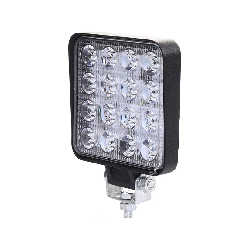 Factory Hot Selling 48w 3030 Chip Aluminum 12v LED Work Light 24V Tractor Car LED Work Light