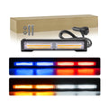 9inch LED Strobe Light Single Row Car Driving Lamp Traffic Emergency Warning Offroad Truck Vehicle Led Work Lights