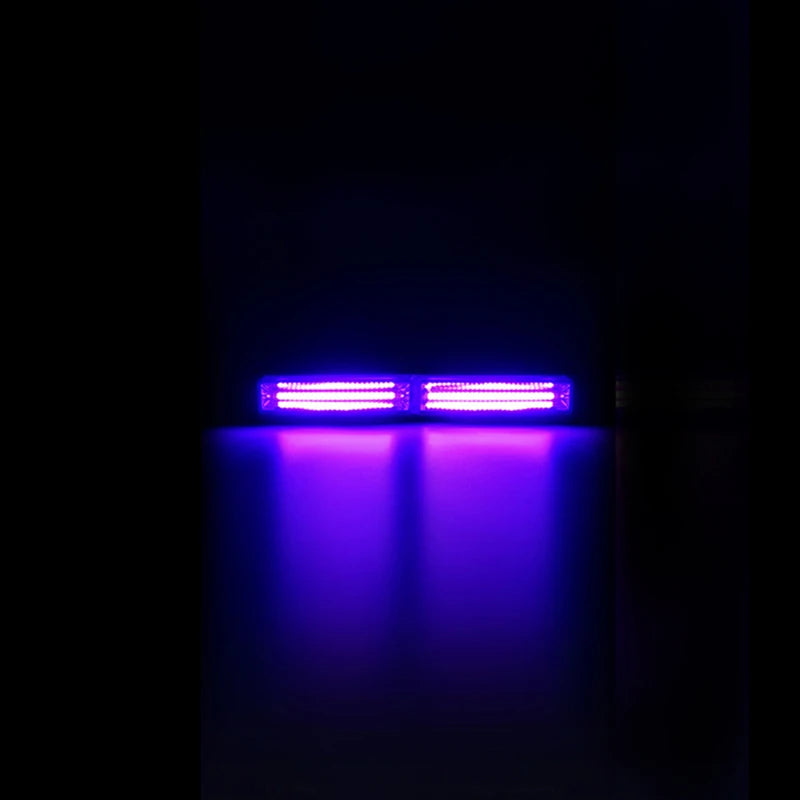 9inch LED Strobe Light Single Row Car Driving Lamp Traffic Emergency Warning Offroad Truck Vehicle Led Work Lights