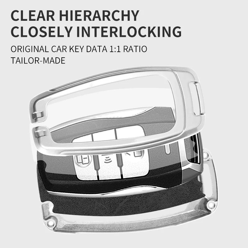 GPRGIT Great Wall Haval H6 H2 H3 H7 H8 H9 New Zinc Alloy Car Key Cover Smart Remote Control Keychain Shell Accessories