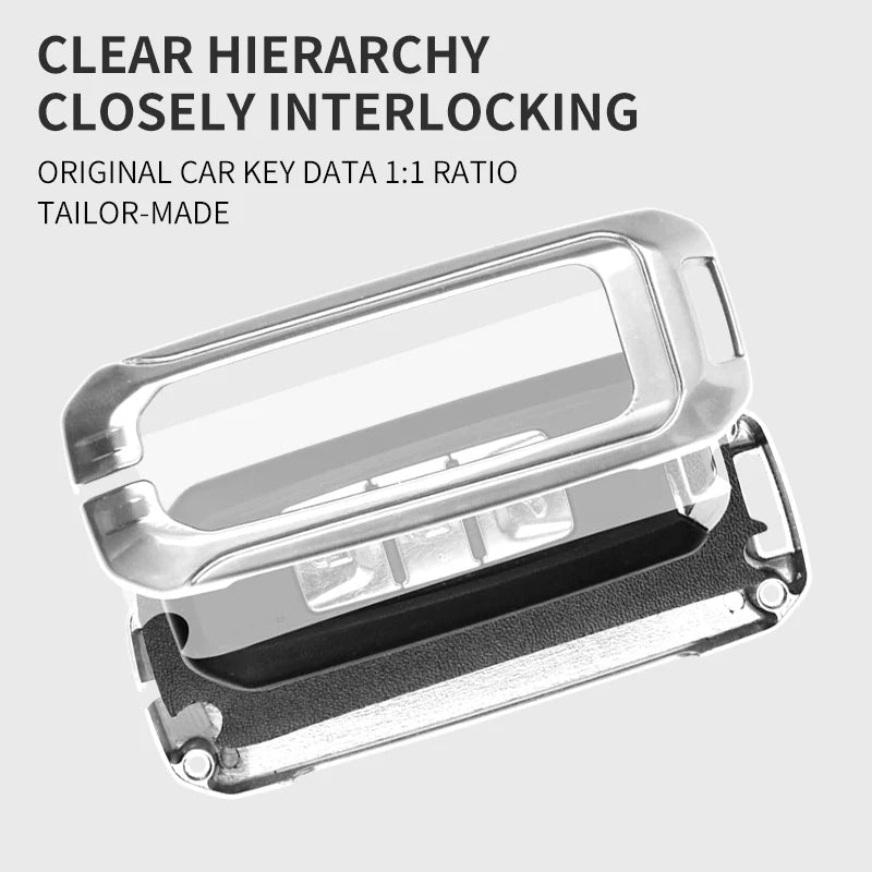 GPRGIT High Quality Car Key Case Alloy Leather Keychain for Baojun 510 730 360 560 RS-5 530 630 for Wuling Hongguang S