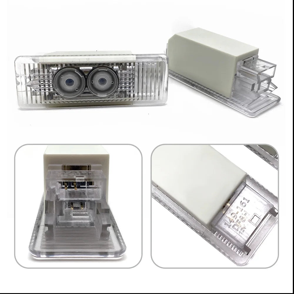 GPRGIT BMW 50th Anniversary Logo Laser Welcome Door Light for X1 X2 X3 X4 X5 X6 1 3 5 6 7 Series E70 E90 6V 18W
