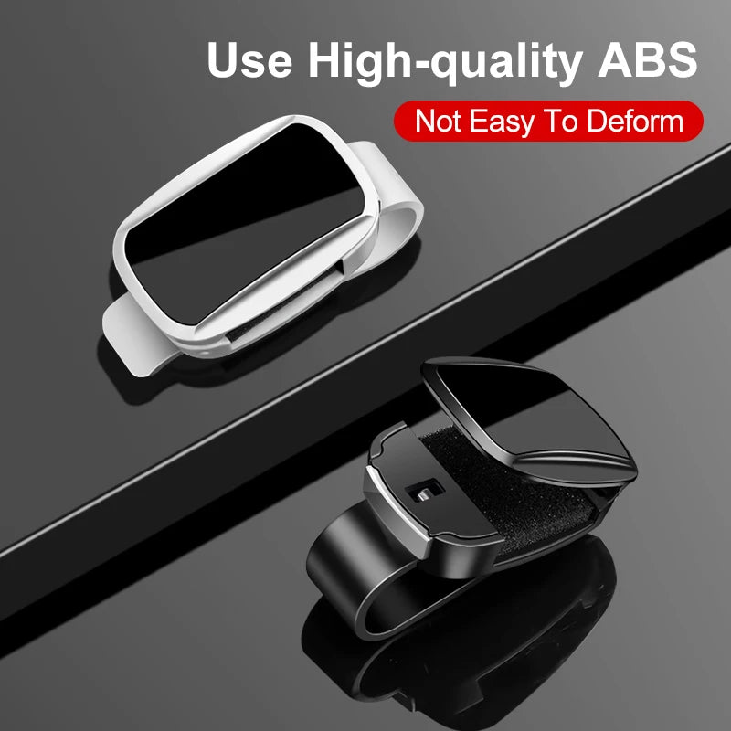 GPRGIT Universal Car Sun Visor Sunglasses Holder Mirror Clip ABS 7x4x3cm