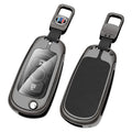 GPRGIT Metal Leather Car Key Case Cover for Buick VERANO ENCORE GX GL6 for Opel Vauxhall Astra K Corsa E