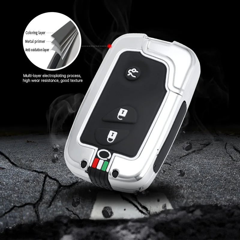 GPRGIT Smart Zinc Alloy Car Key Case Cover for Lexus IS250 CT200 CT200h RX270 RX350 RX450 Auto Keychain Protector Styling Accessories