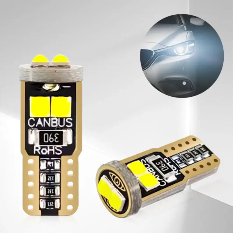 GPRGIT LED Bulb T10 W5W 194 - Interior / License Plate / Trunk Lamp - 12V, Canbus, Interior Light Accessories