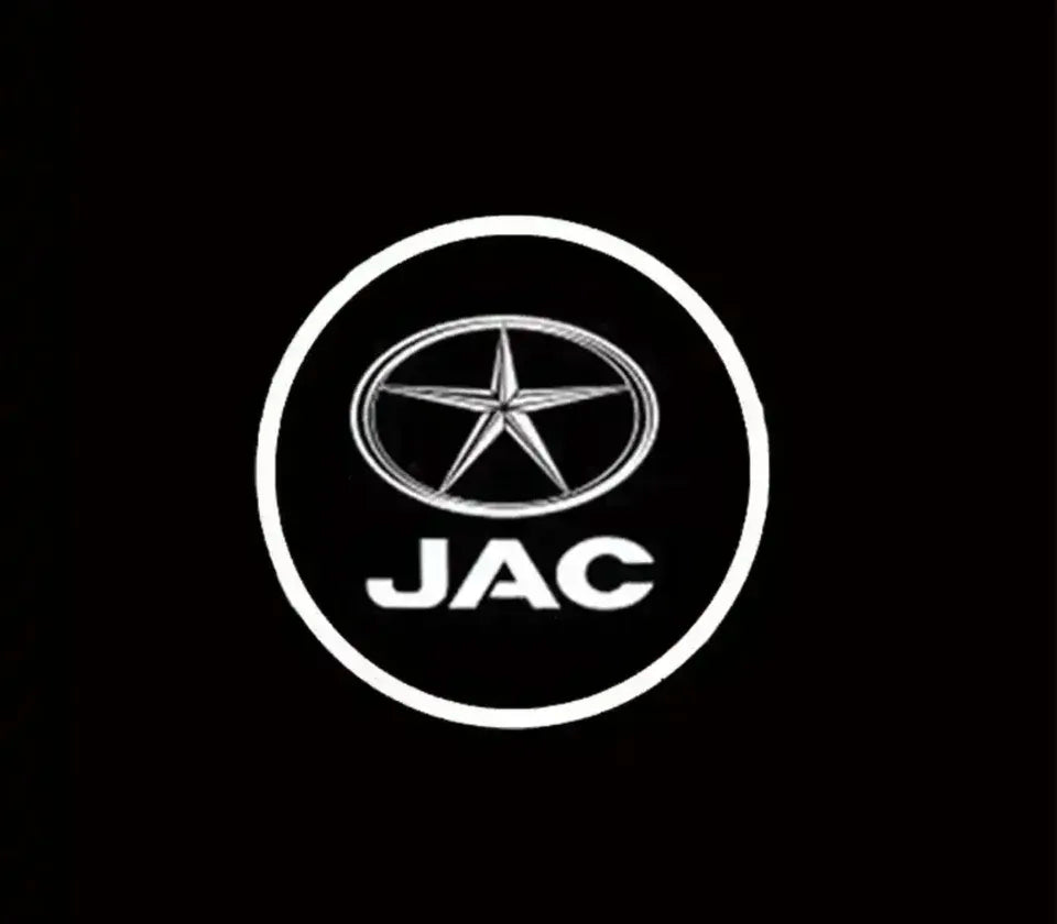 GPRGIT LED Car Door Badge Light Projector Courtesy Ghost Shadow Welcome Lamps for JAC S3 S5 A30 A13 T6 T8 M4 M2 Car Decoration
