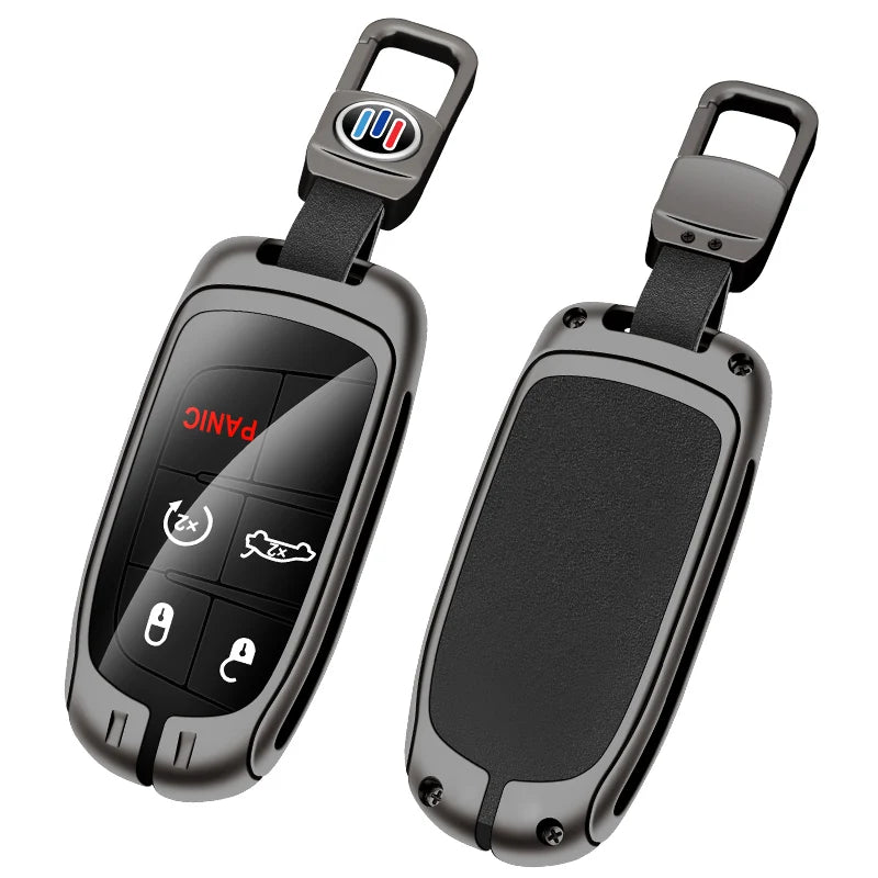 GPRGIT Remote Key Case Cover Bag for Jeep Commander Grand WK2 KL BU MP Dodge Chrysler 200 300C Protect