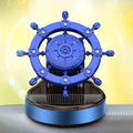 GPRGIT Solar Aromatherapy Steering Wheel Helm Car Perfume Lasting Fragrance Dashboard Ornament