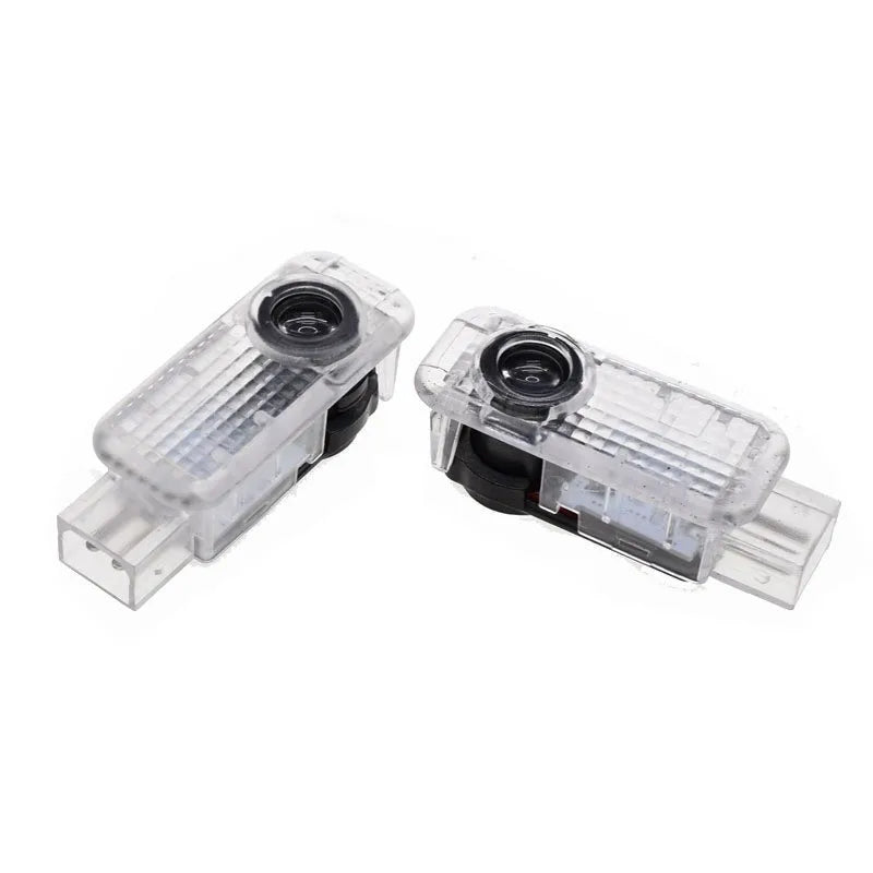 GPRGIT Car Door Laser Projection Welcome Light for Audi A3 A4 A5 A6 A8 S3 S5 S6 Q3 Q5 Q7 12V