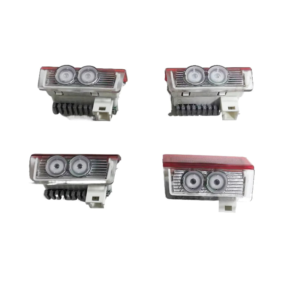 GPRGIT Dual Mode LED Welcome Logo Light Car Door Ambient Spot Projector for Auto Interior