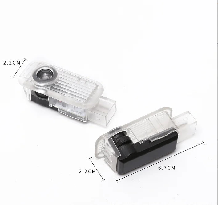 GPRGIT Car Door Laser Projection Welcome Light for Audi A3 A4 A5 A6 A8 S3 S5 S6 Q3 Q5 Q7 12V