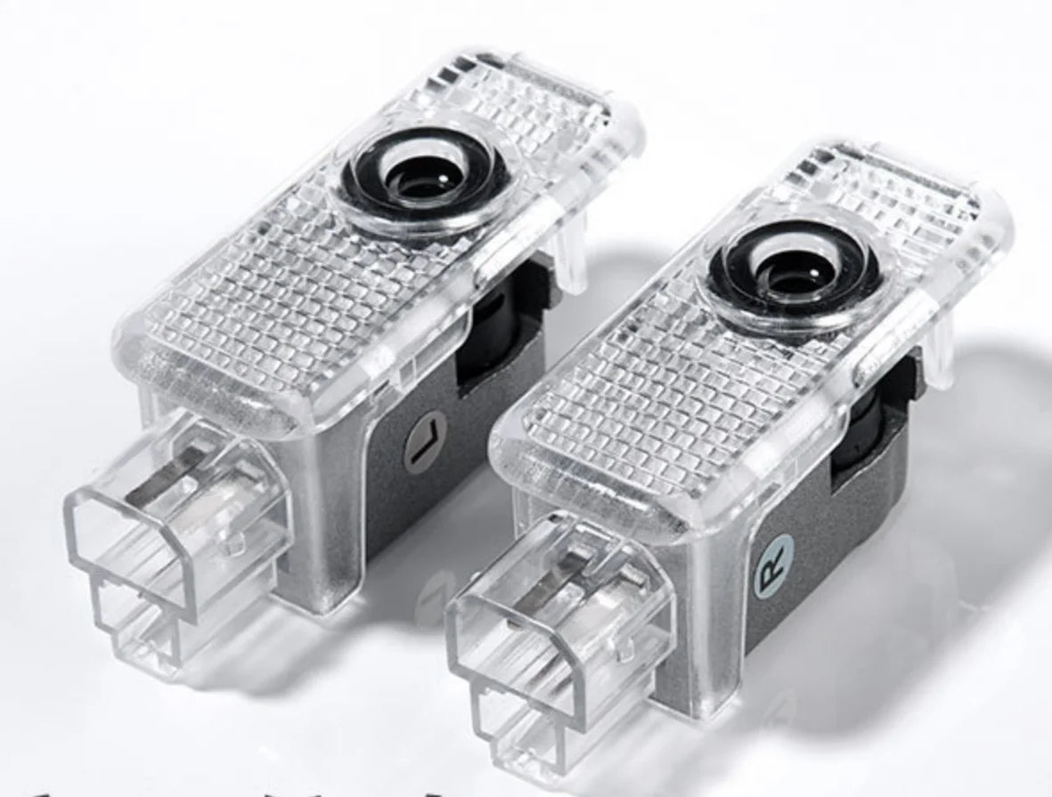 GPRGIT LED Glass Non-Fading Projection Door Light for Audi A5 C5 12V