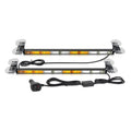 Dual Color Two Sync Flash Interior Emergency Car LED Dash Strobe Light One Controller Emergency Light Auto Exterior Lighting