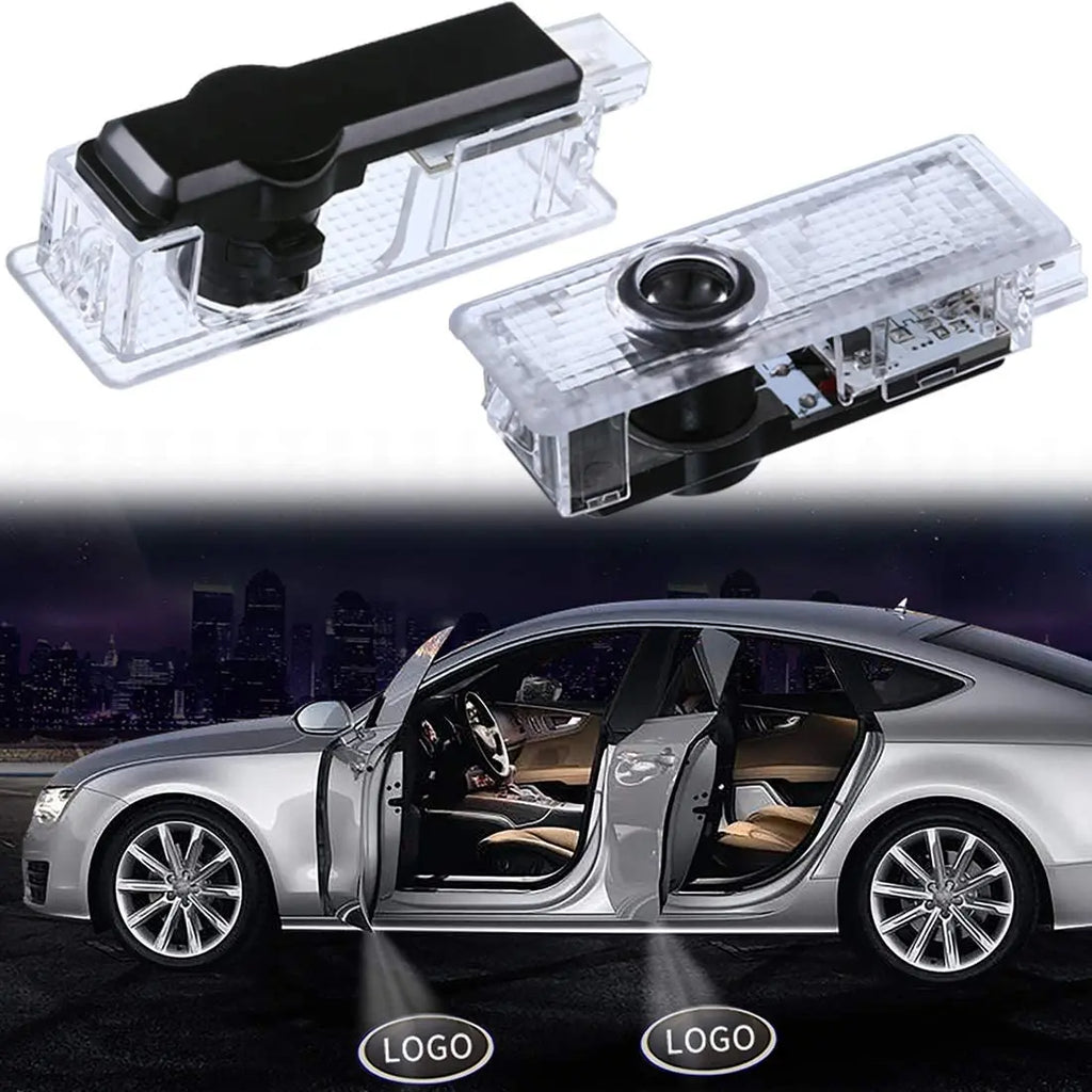 GPRGIT Car Door LED Logo Projector Light for BMW Ghost Shadow Welcome Light Symbol Emblem Courtesy Step Light