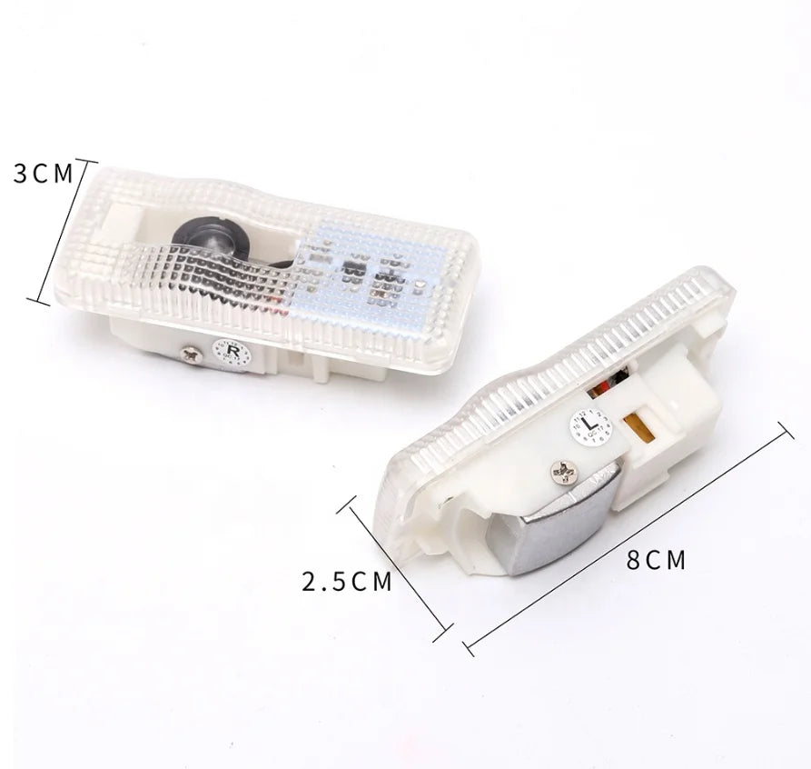 GPRGIT Citroen Picasso C5 C2 C3 C6 LED Logo Ghost Door Light Projector Welcome Emblem Lamp Plug-and-Play