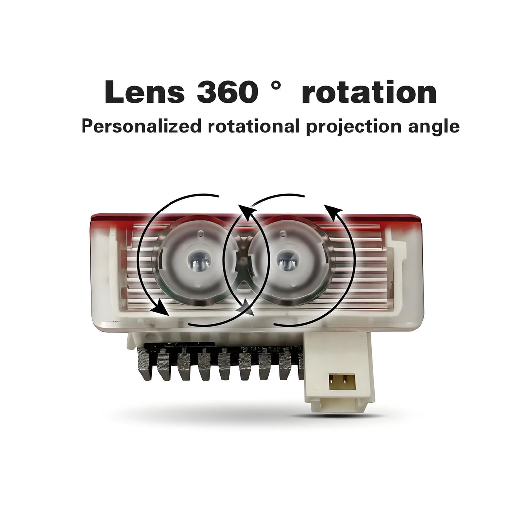 GPRGIT Dual Mode LED Welcome Light for Mercedes-Benz W220 Gradual Change Door Light 12V
