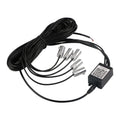 GPRGIT Car LED RGB Color Changing Fiber Optic Edge LED PMMA Acrylic Light Guide Panel Plate 12V