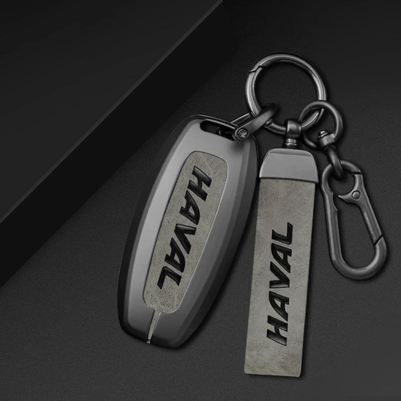GPRGIT Car Remote Key Case Cover for GMW Great Wall Haval/Hover Jolion Dargo H6 H7 H4 H9 F5 F7 H2S Leather Holder