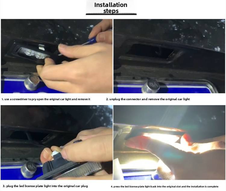 Suitable for Ford LED Rearview Mirror Floor Light / Welcome Light Assembly for Ford Mondeo, Edge, Taurus