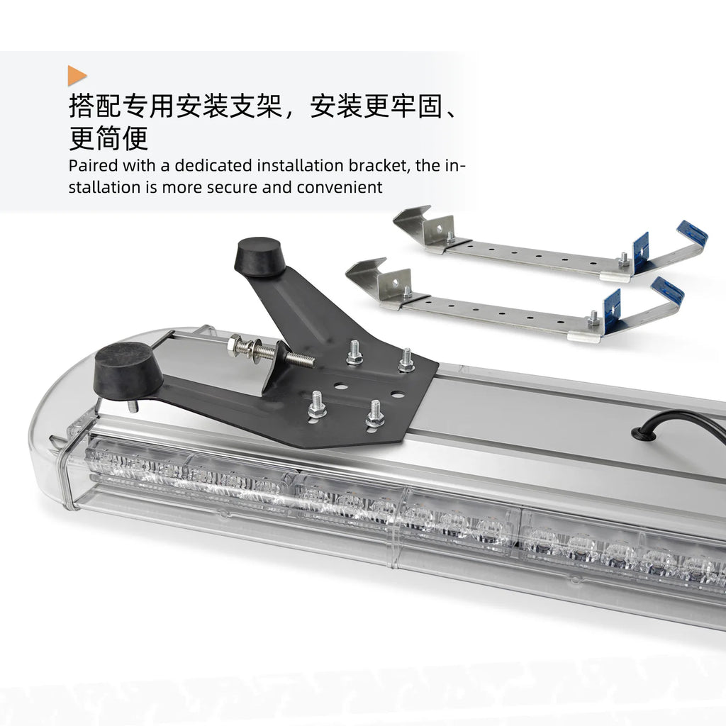 Digital Wireless 84 Led Roof Top Light Bar For Vehicle Road Administration Traffic Light Lights Light Auto Exterior Lighting