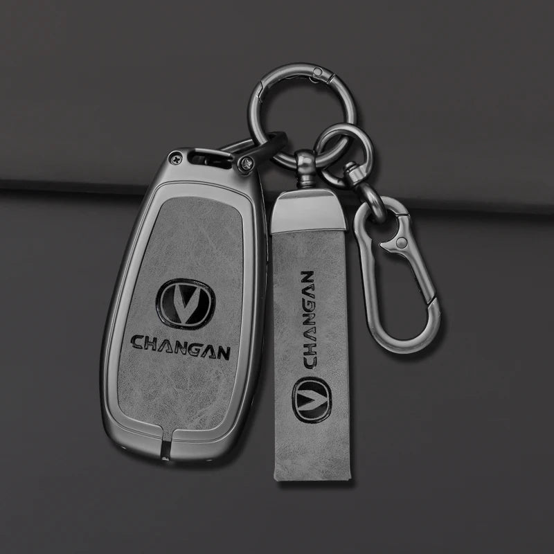 GPRGIT Car Remote Key Cover Case for Changan CS35 Plus CS55 Plus CS75 Plus UNI-K UNI-T UNI-V Eado