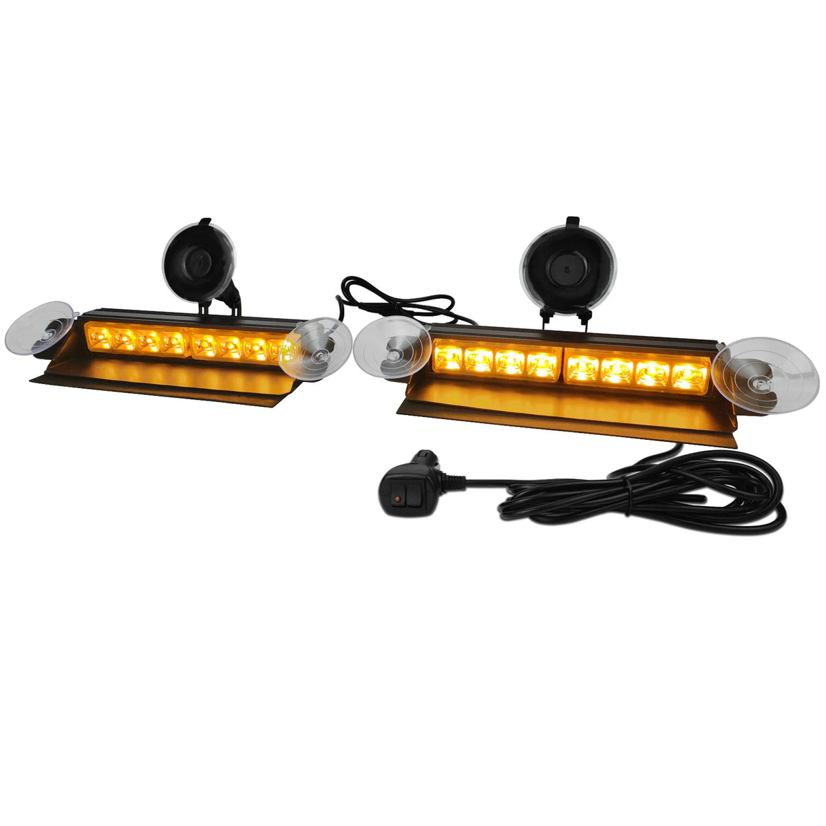 GPRGIT LED Dash Light 16W 12V 6000LM Interior Mount Emergency Vehicle Warning Strobe Light