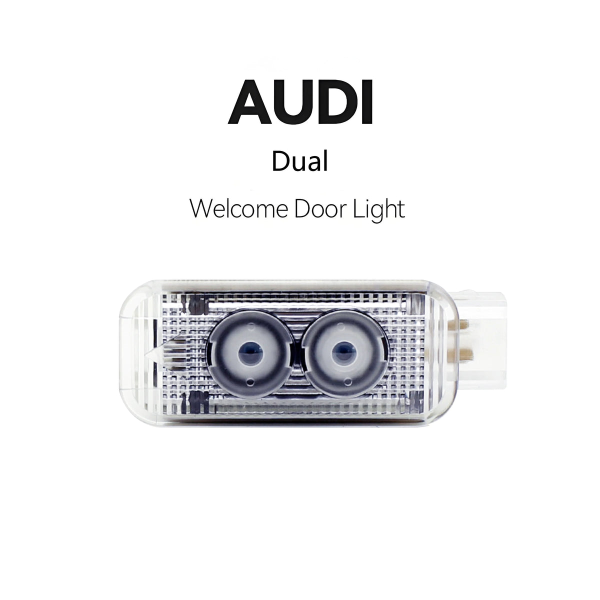 GPRGIT 12V Wireless LED Car Door Light Shadow Projector Welcome Light for Audi A5 C5