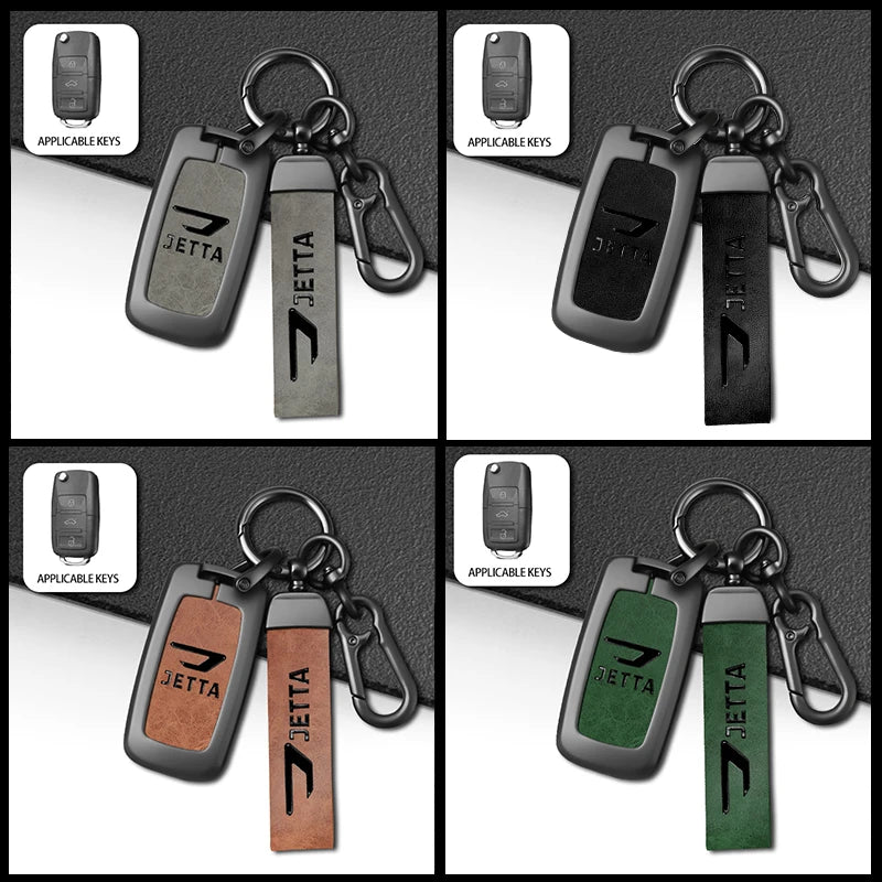 GPRGIT Car Key Case Cover for Volkswagen VW POLO Tiguan Passat B5 B6B7 Golf EOS Scirocco Jetta MK6 2021 2023 Octavia