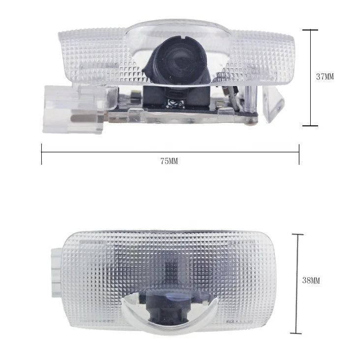 F Sport Logo Light 2Pc Door Welcome Ghost Shadow Light for Toyota Lexus