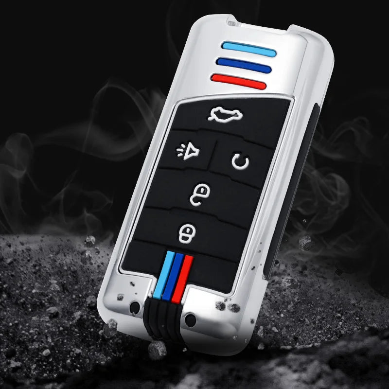 GPRGIT Zinc Alloy Key Remote Fob Car Accessories for GAC Trumpchi GS4 GM8 GA3 GA6 SGS7 GA4 GS5 GS3 Legend GS8 5 Buttons Case Cover