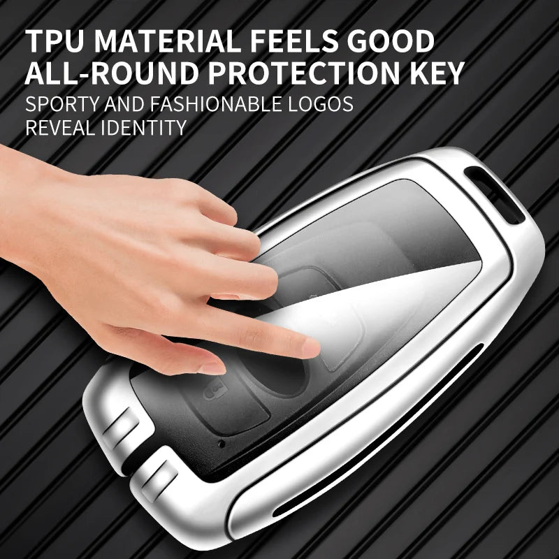 GPRGIT New Car Custom Logo Alloy Key Case Cover for Subaru BRZ XV SV Forester Legacy Outback Crosstrek Impreza WRX Ascent Accessories