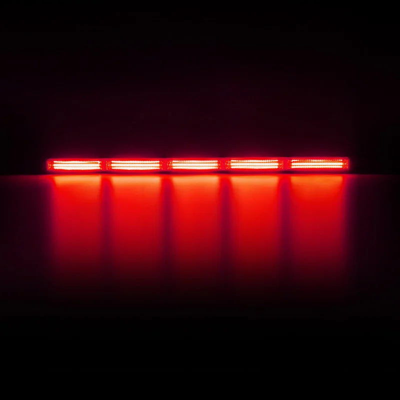 29inch Vehicles COB Warning Strobe Lightbar Multicolor Flashing DRL Lights Bar LED Flash Emergency Work Lights for Trucks