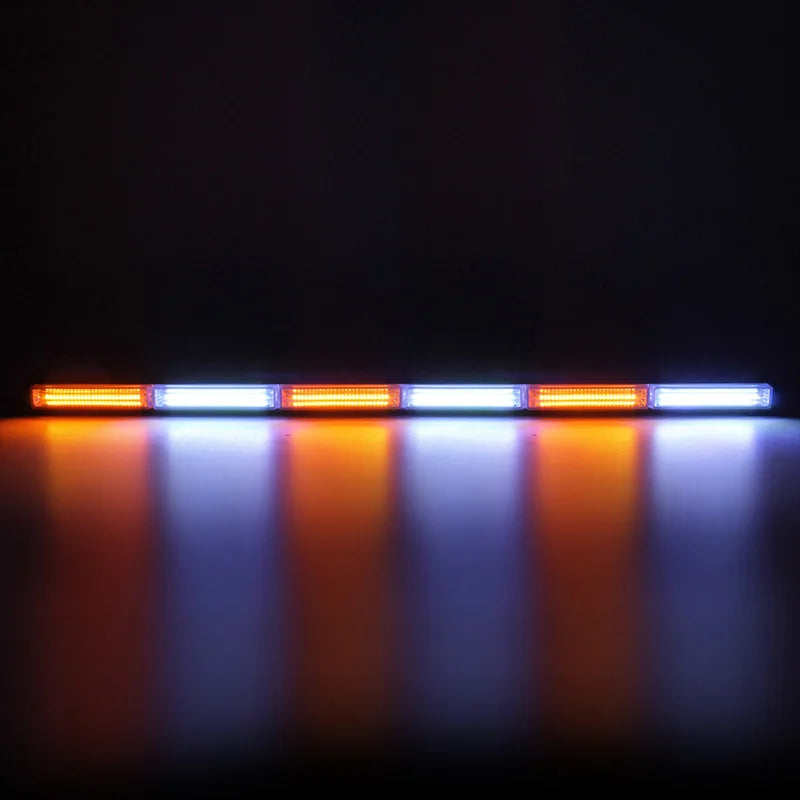 35 Inch Single Sided COB Strobe Light Bar Truck Pickup Traffic Emergency LED Warning Flash Light Others Car Lighting Accessories