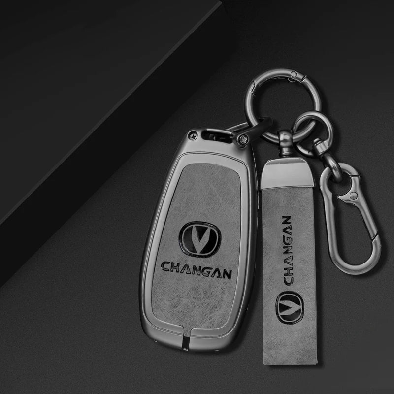 GPRGIT Car Remote Key Cover Case for Changan CS35 Plus CS55 Plus CS75 Plus UNI-K UNI-T UNI-V Eado