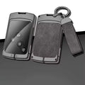 GPRGIT Zinc Alloy Car Key Case Cover for Renault Duster Captur Clio Logan Megane 1 2 3 Koleos Scenic Protector Accessories Keychain