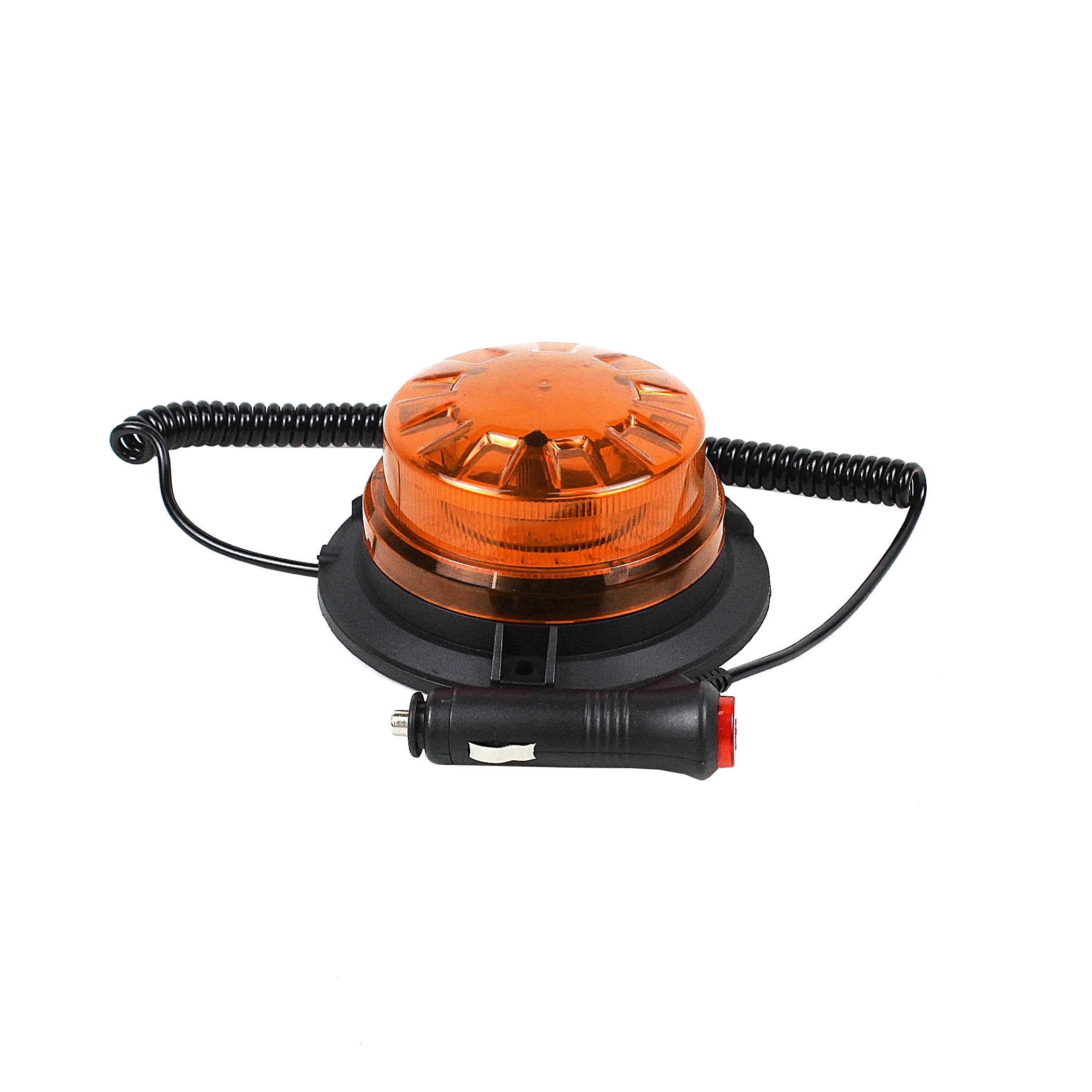 New 12V 24V LED Warning Strobe Light Magnet Flashing Beacon for Truck Trailer School Bus