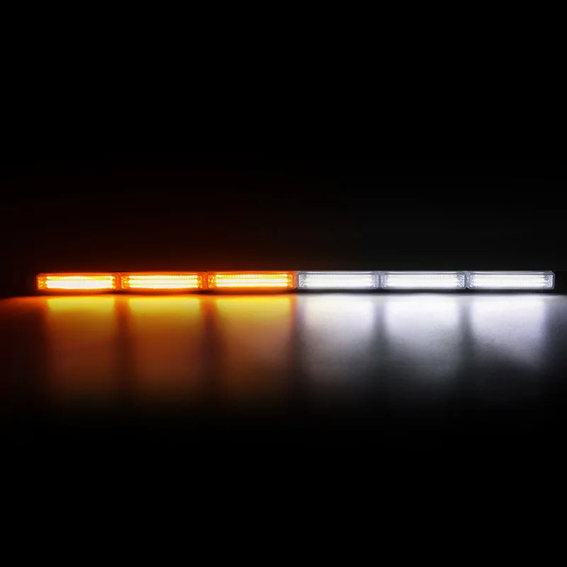 35 Inch Single Sided COB Strobe Light Bar Truck Pickup Traffic Emergency LED Warning Flash Light Others Car Lighting Accessories