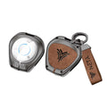 GPRGIT Zinc Alloy Leather Car Key Case Cover for Neta V/U Pro New Energy Vehicles