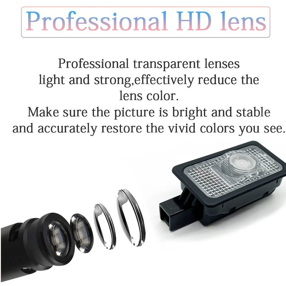 GPRGIT LED Light Projector Ghost Shadow for Honda Accord 11th Generation INSPIRE 12V