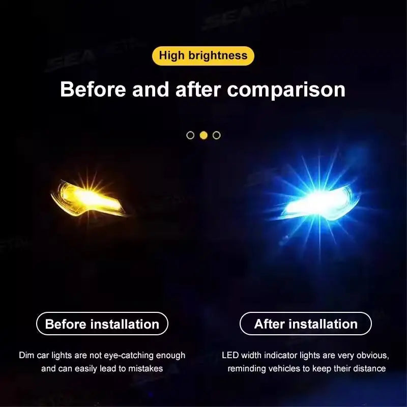 GPRGIT T10 3030 5SMD Flashing Keep Lighting LED Small Light 5W5 Stepless Decoding Width Indicator Light