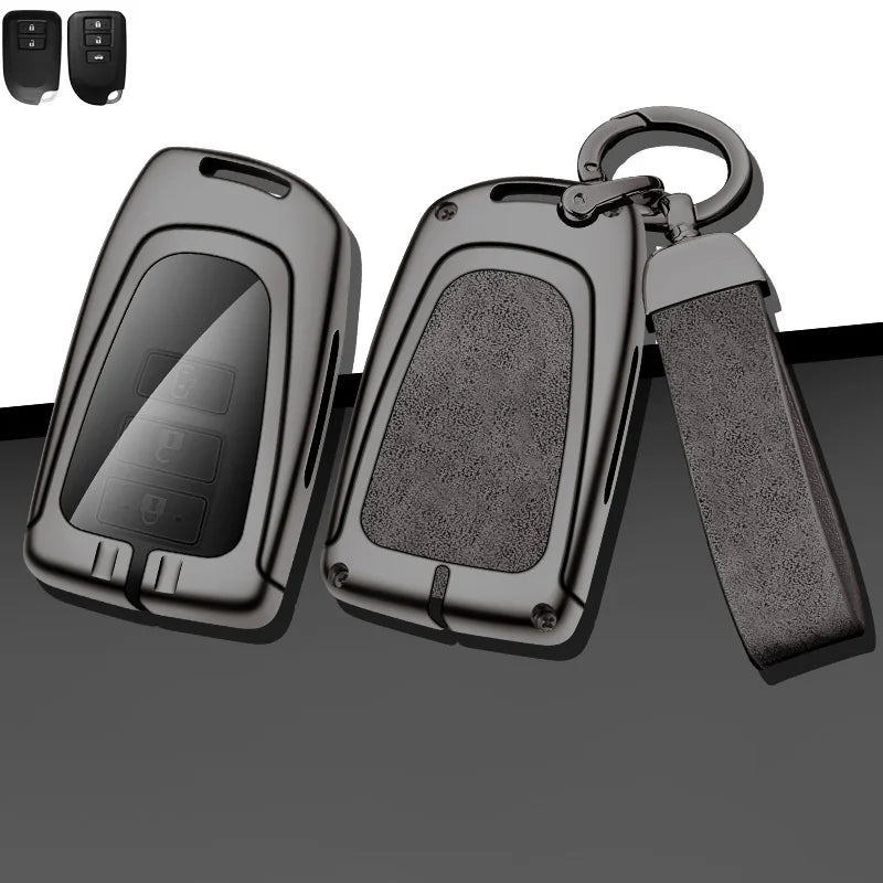 GPRGIT Zinc Alloy Car Key Cover Case for Toyota Yaris L 2022/VIOS FS