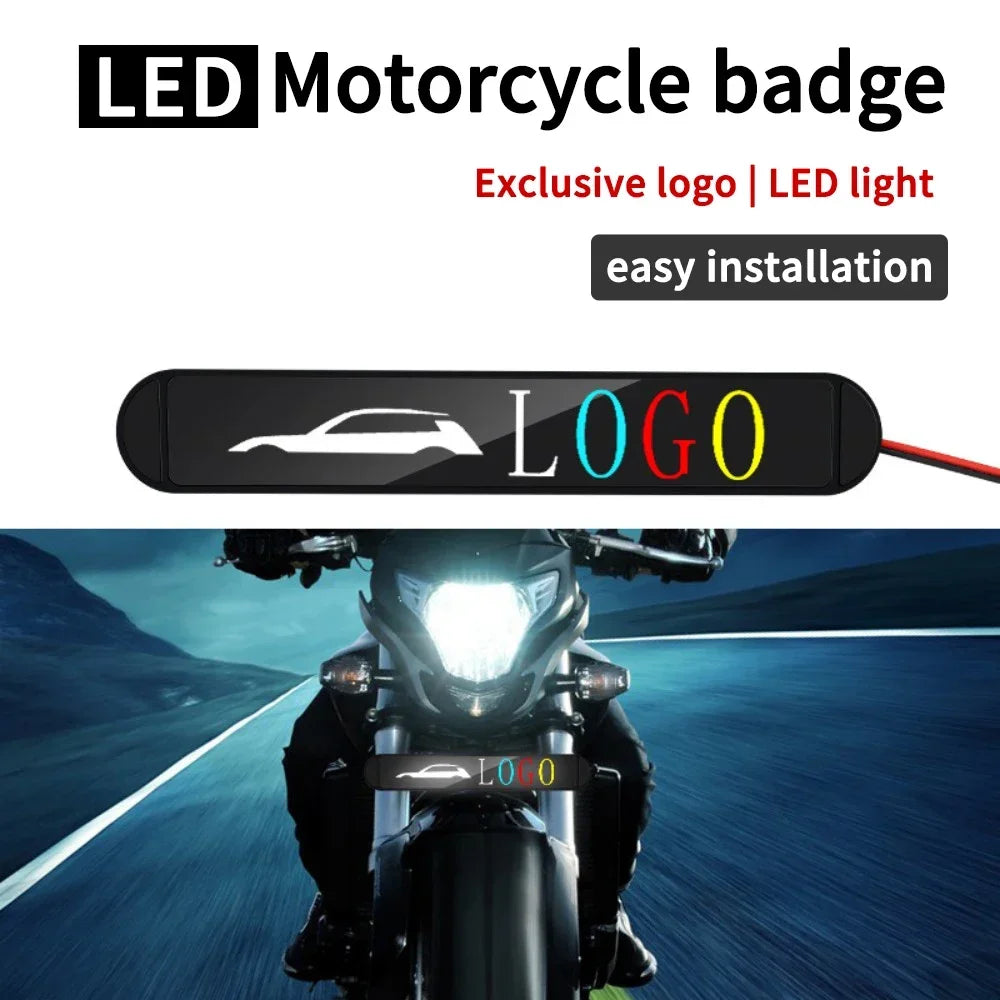 GPRGIT LED Front Grille Sign Badge Illuminated Emblem for Audi A8 Q1 Q2 Q3 Q4 Q5 1W 12V