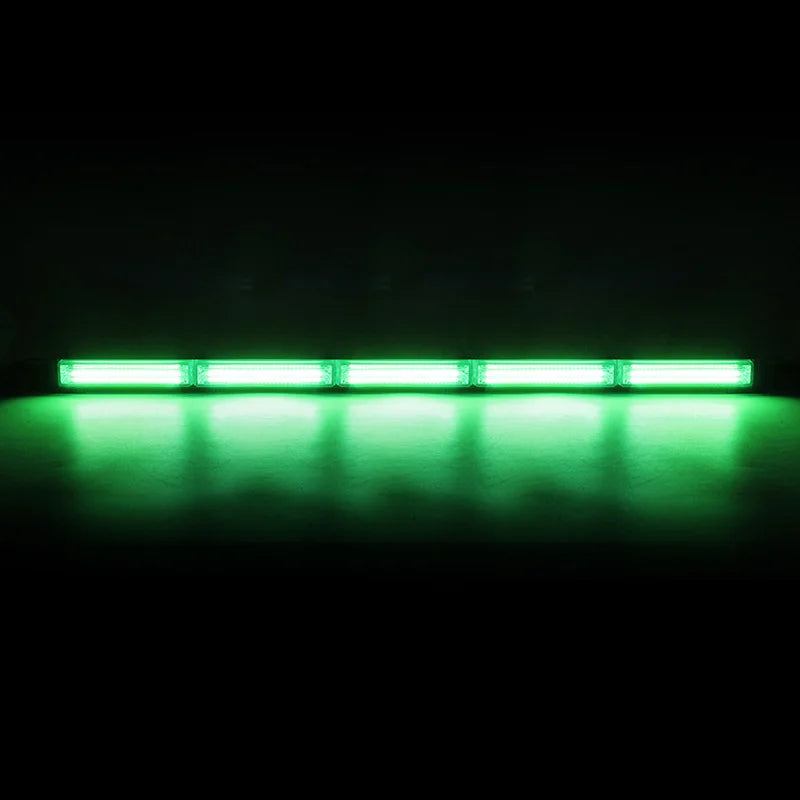 29inch Vehicles COB Warning Strobe Lightbar Multicolor Flashing DRL Lights Bar LED Flash Emergency Work Lights for Trucks